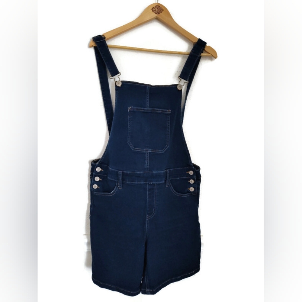 Fun! Gemma Rae Short Overalls! Plus Size 1 X